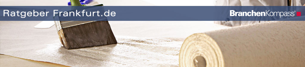 professionell tapezieren Frankfurt, einkleistern der Tapete