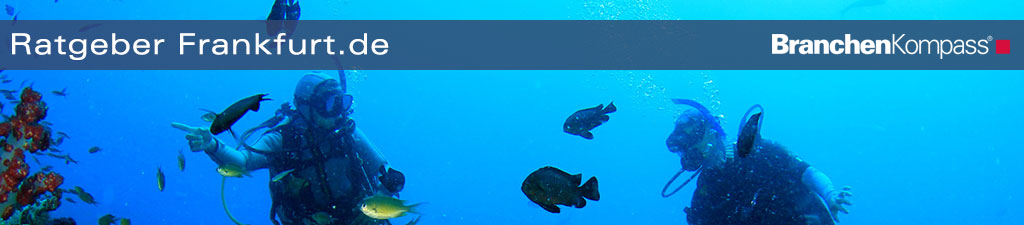 Tauchleherer und Tauchschülerin unter Wasser bei einem Tauchkurs